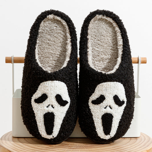 Scream Halloween Slippers