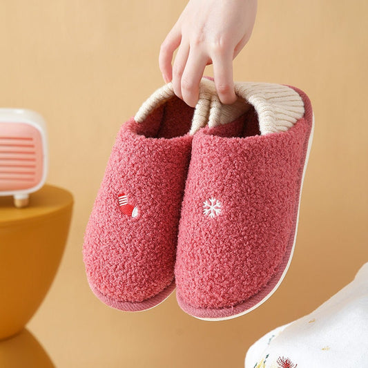 Slippers Fluffy Cushion Slides | Cute Womens Comfortable Smile | Indoor Slippers | Holiday Slipper | Fuzzy Slipper | Cozy Slipper