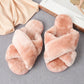 Fluffy Slippers Cushion Slides Cute Womens Comfortable Smile UGG