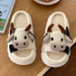 Cute Cow Slippers | Moo Slippers | Animal Slippers | Fluffy and Cozy