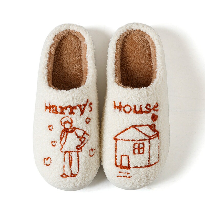 Harry Styles Slippers | Harry's House Slippers I Women's Slippers | Harry Styles Merch I Love On Tour One Direction
