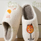 Aperol Spritz Slippers Spritz O'Clock  | Cozy Comfy Fluffy Slippers Bachelorette Party Bridal Shower Girl Mom Daughter Gift